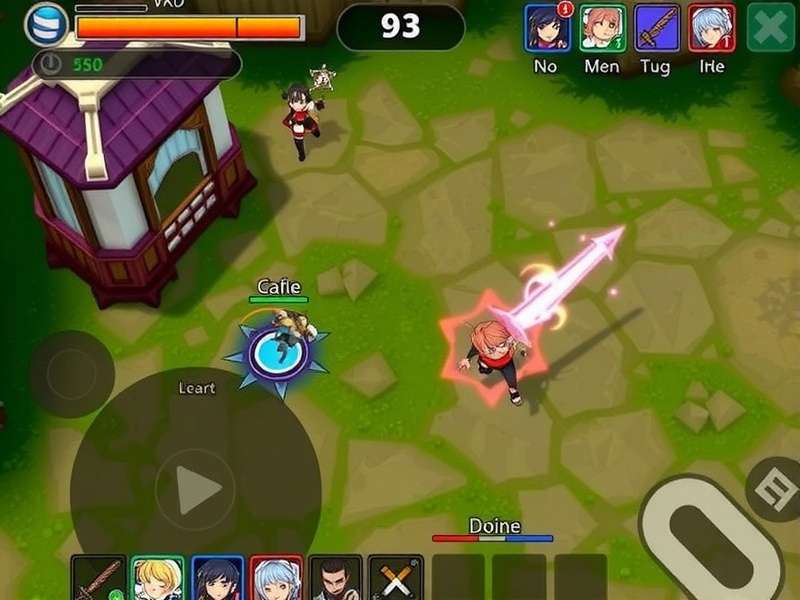 Blaze Sword Vanguard Gameplay Screenshot